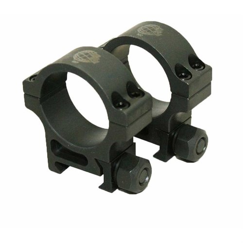 Pierścienie celownicze 30mm Precision Reflex wykonane z wytrzymałej stali 4140, odporne na odrzut .50 Cal, z mocowaniem Picatinny i niezawodną jakością.