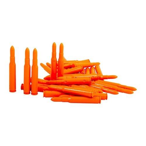 Jasno kolorowe plastikowe naboje SAF-T-TRAINERS zapewniają bezpieczeństwo podczas treningów, eliminując pomyłki z nabojami żywymi.