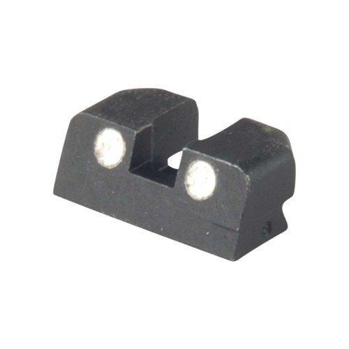 Tylny celownik kontrastowy #8 w niebieskim, dwutonowym wykończeniu zapewnia lepszą widoczność i precyzję strzałów w modelach SIG SAUER, takich jak P220, P226 i P229.