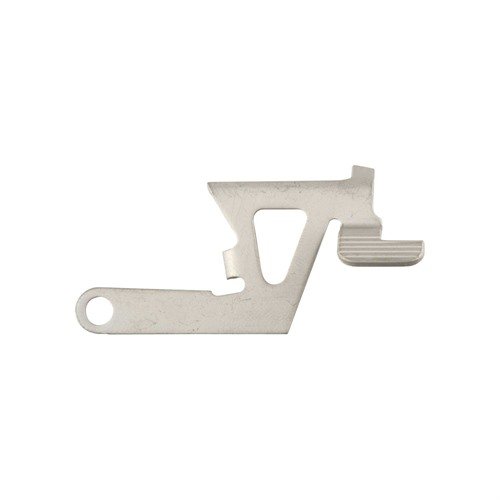 SLIDE CATCH LEVER w wykończeniu niklowym i dwutonowym, idealny do P220 i P245, zapewnia niezawodność i precyzję w użytkowaniu.