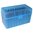 MTM CASE-GARD AMMO BOXES RIFLE BLUE 240 WEATHERBY MAGNUM - 35 WHELEN 50