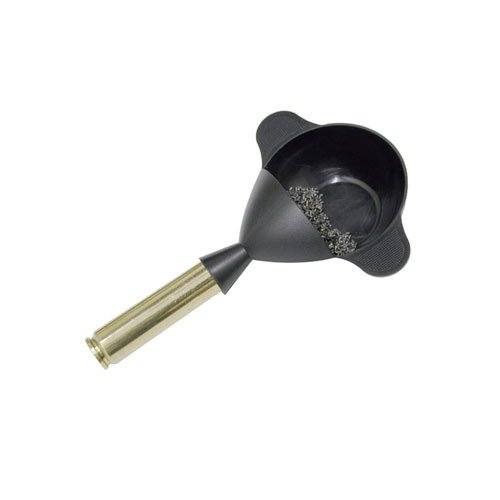 Funnel Pan Lyman Powder Pal to wszechstronne narzędzie, które ułatwia ważenie ładunków, pełniąc jednocześnie funkcję miski wagowej i leja.