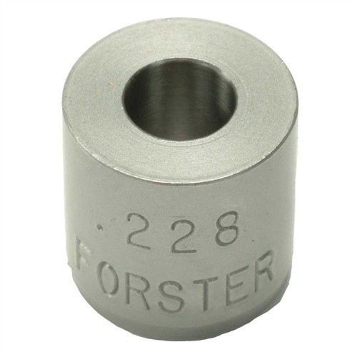 BUSHING BUMP NECK SIZING BUSHINGS Forster to precyzyjne akcesoria do użycia z Forster Precision Plus Bushing Bump Dies, zapewniające gładkie i trwałe dopasowanie.