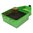 MTM CASE-GARD HANDLE CARRY RIFLE AMMO BOX 223 WSSM-7MM REM MAG 100RD GREEN