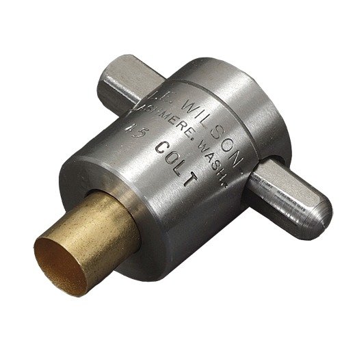 Uchwyty WILSON Q-TYPE zapewniają stabilne trzymanie łuski podczas cięcia, reamingu, deburringu i usuwania crimpu. Szybkie i łatwe w użyciu.