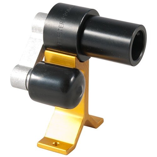 Specjalna baza do narzędzia deburring Inside-Outside przyspiesza pracę i zmniejsza zmęczenie rąk, umożliwiając łatwe i szybkie chamferowanie dużych ilości przypadków.