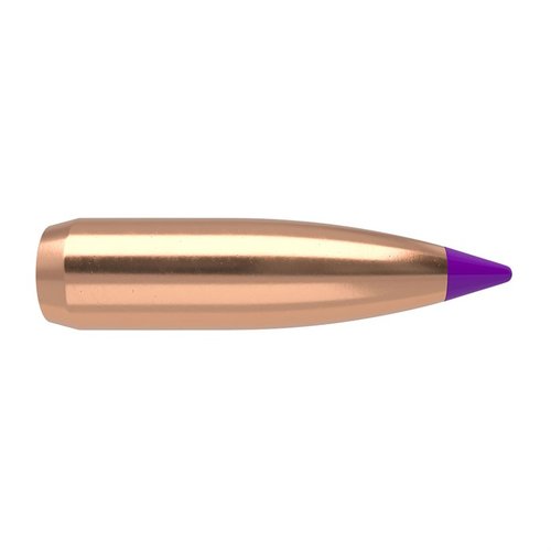 Pociski Nosler Ballistic Tip 6mm (0.243') 80gr łączą precyzję pocisków hollow point z wydajnością pocisków Solid Base, zapewniając doskonałą balistykę i niezawodność.