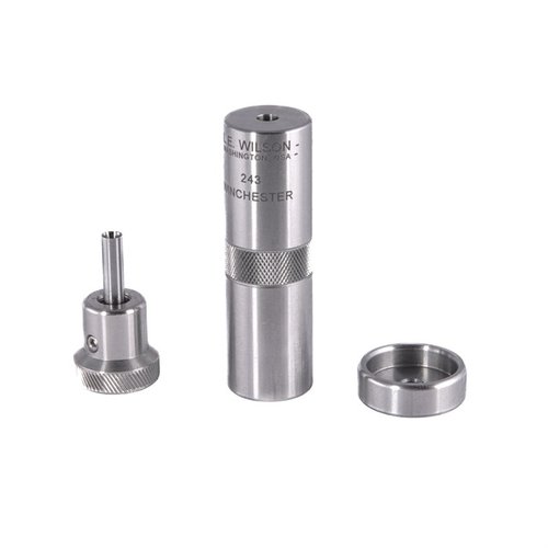 Seeker L.E. Wilson do naboju .243 Winchester zapewnia doskonałe wyrównanie naboju i pocisku, co gwarantuje niezwykłą precyzję podczas strzelania.