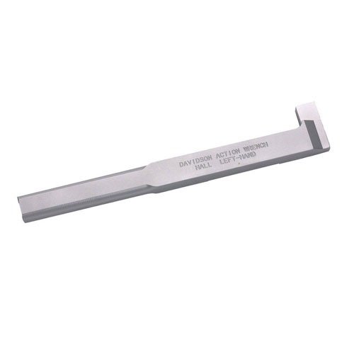 Klucze Davidson Action Wrenches, wykonane z aluminium 7075-T6, umożliwiają szybkie wymiany luf w niestandardowych karabinach, trzymając lufę w vise.