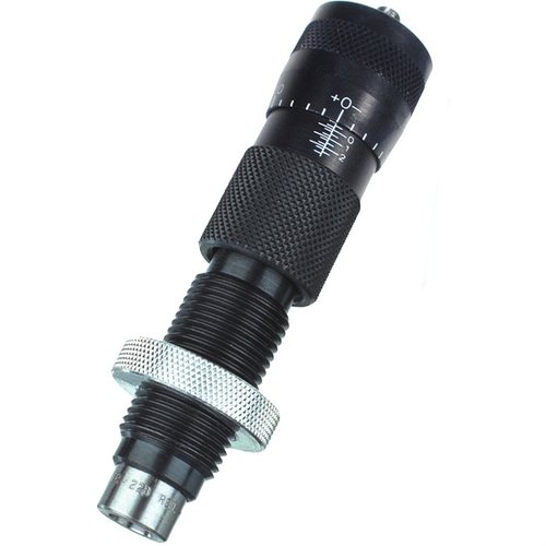 Forster ULTRA™ MICROMETER SEATER DIES zapewniają precyzyjne ustawienie głębokości osadzenia pocisku w zakresie .0005 do .001 cala, co ułatwia dostosowanie do lufy.