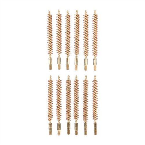 Zestaw 12 szczotek mosiężnych do broni, kaliber 270, 8-32M, idealny do skutecznego czyszczenia lufy i utrzymania optymalnej wydajności broni.