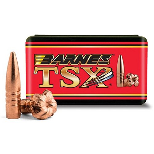 BULLETS TRIPLE SHOT X® 375 kal. 235gr zapewniają ekstremalną penetrację, zachowując 100% wagi, a ich konstrukcja redukuje fouling i zwiększa dokładność.