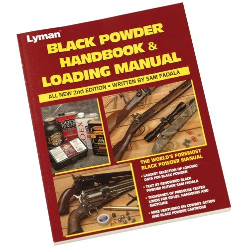 Lyman Black Powder Handbook 2nd Edition to wyjątkowy przewodnik po amunicji czarno-prochowej, zawierający dane o ładunkach, prochach i projektantach.