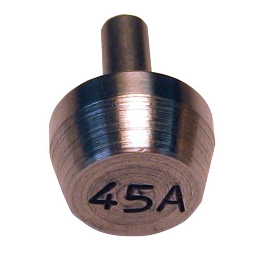 Uniwersalny narzędzie do przycinania łusek LYMAN wykonane z żeliwa, z wymiennym ostrzem węglikowym, obsługujące kalibry od .17 do .458, idealne dla poważnych reloaders.