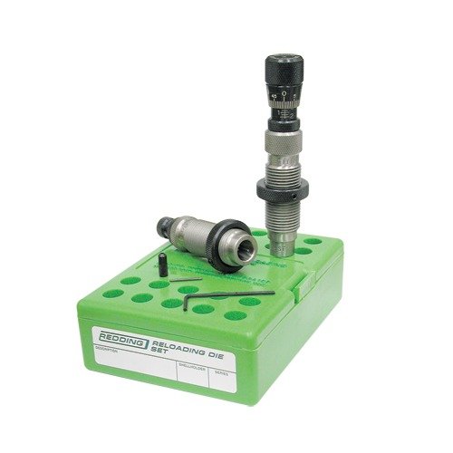 Zestaw die Redding FL 300 RCM zawiera pełnowymiarowy die do formowania oraz standardowy die do osadzania, zapewniając precyzję i niezawodność w ręcznym ładowaniu.