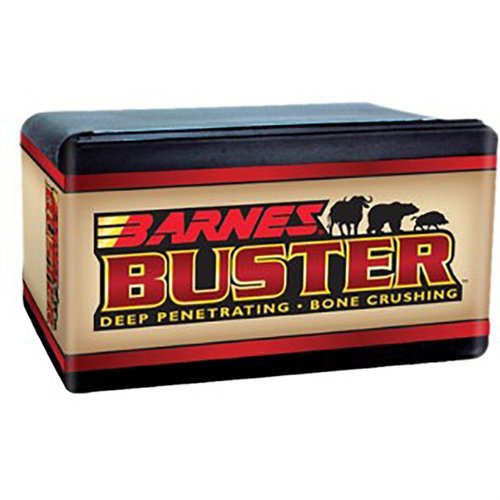 BARNES BUSTER BULLETS to niezawodne pociski 454 Casull (0.451") FN FB o wadze 325GR, idealne do precyzyjnego strzelania i maksymalnej wydajności.