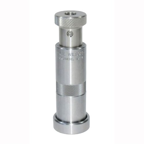 Seater L.E. WILSON typu chamber zapewnia precyzyjne ustawienie pocisku i łuski, co czyni go jednym z najdokładniejszych narzędzi do osadzania pocisków!