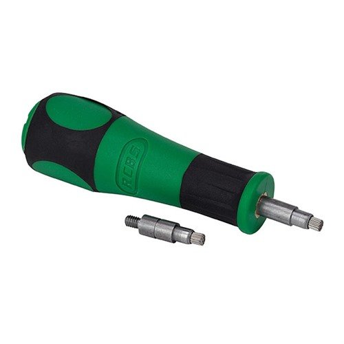 RCBS Primer Pocket Brush Combo skutecznie usuwa resztki z kieszeni primerów, zapobiegając zacięciom. Wymienne uchwyty na duże i małe kieszenie oraz uchwyt, który nie toczy się.