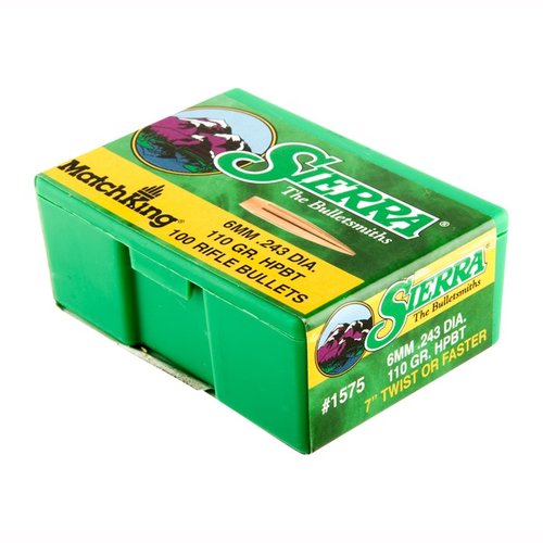 Dla poważnych zawodników strzelectwa, pociski MatchKing® 6MM (0.243