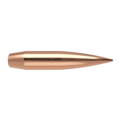 Nosler RDF 6.5MM HPBT to pociski o ultra wysokim BC, zapewniające płaską trajektorię, minimalny opór wiatru i bardzo mały meplat, idealne do ładowania.