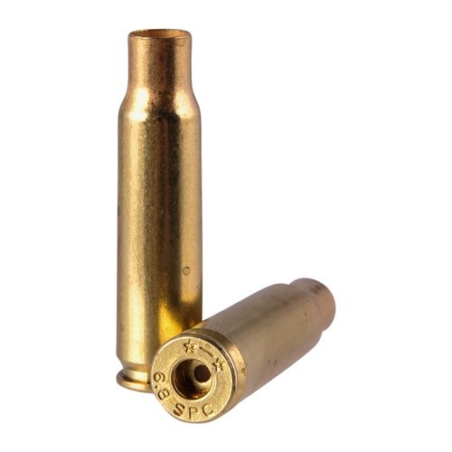 6.8MM Remington SPC Brass od Starline to doskonały wybór dla myśliwych, oferujący lepszą siłę obalającą i minimalny odrzut w porównaniu do 5.56mm.
