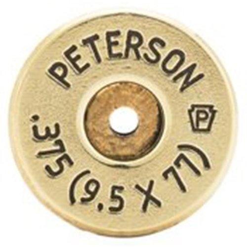 9.5x77mm Brass od Peterson Cartridge zapewnia niską odrzutowość, szybki czas reakcji i zasięg do 2200+ jardów, idealny dla strzelców ELR.