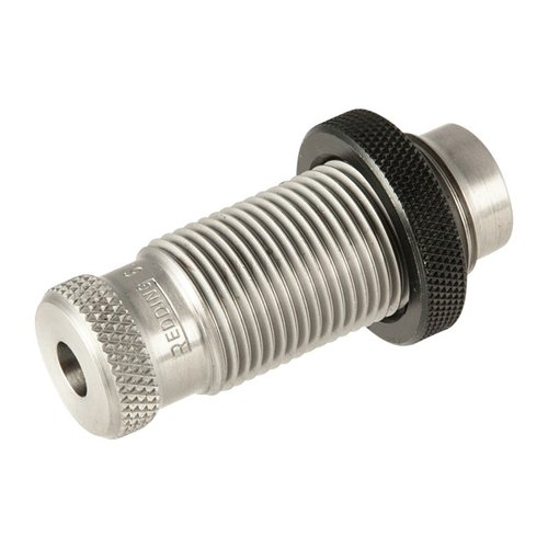 Body Die 6.5 PRC od Redding umożliwia pełne przeskalowanie korpusu łuski, poprawiając dopasowanie w komorze bez zmiany średnicy szyjki. Idealne do trudnych łusek.