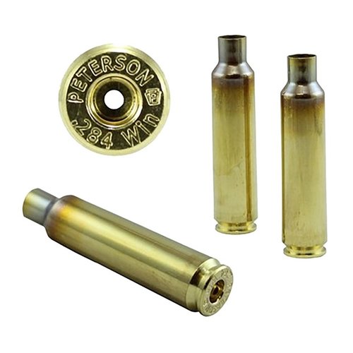 .284 Winchester Brass od Peterson Cartridge to idealny wybór dla strzelców długodystansowych, oferujący wysoką jakość i precyzję w konkurencjach.