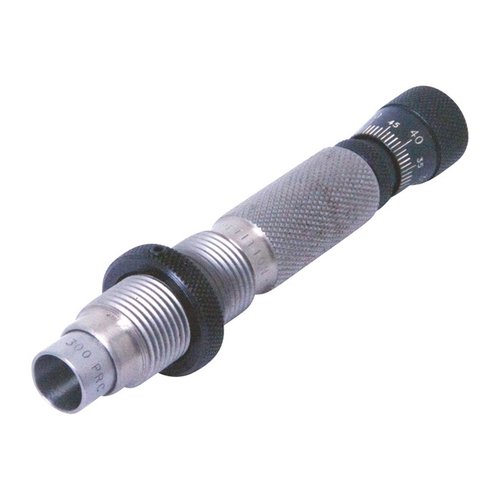 Redding Competition Bullet Seater to precyzyjny die 7/8-14, z mikrometrem do dokładnych ustawień głębokości osadzenia, oferujący wyjątkową gładkość działania.