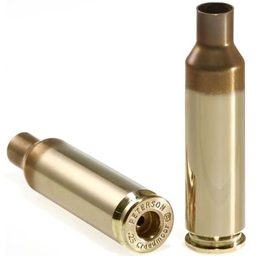 .25 Creedmoor Brass od Peterson Cartridge zapewnia doskonałą jakość i precyzję, idealną dla konkurencyjnych strzelców, z najlepszymi pociskami i łuskami.