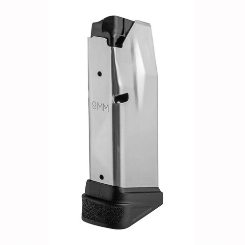 Fabryczne magazyny OEM Springfield Armory do Hellcat w kal. 9mm, dostępne w pojemności 11 i 13 nabojów, zapewniają niezawodność i wysoką jakość.