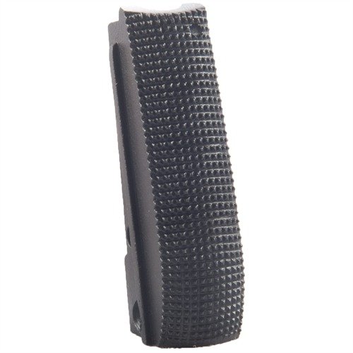 Wysokiej jakości 1911 Mainspring Housing od Smith & Alexander zapewnia lepszy chwyt i komfort, eliminując przesunięcia broni podczas odrzutu.