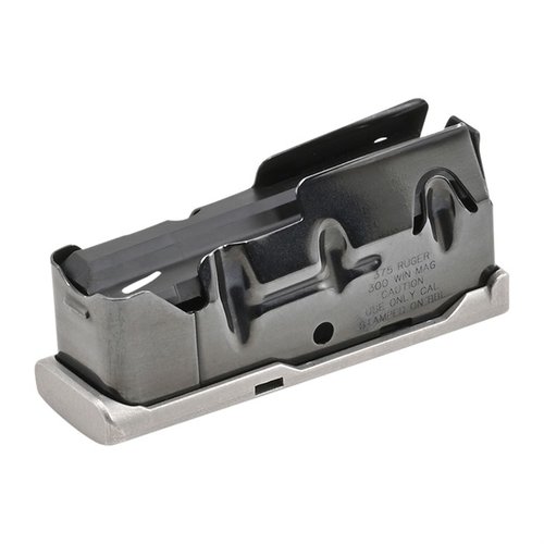 Magazynek SAVAGE ARMS 116C 3RD wykonany ze stali nierdzewnej, idealny do 300 Win Mag i 375 Ruger, zapewnia niezawodność i trwałość w każdej sytuacji.