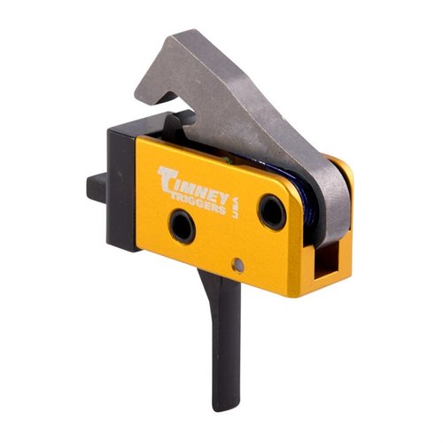 Zwiększ swoją precyzję z wyzwalaczem Timney AR PCC! Łatwy montaż, brak potrzeby regulacji, dostępne różne opcje kształtu i waga spustu 2.5-3 lb.