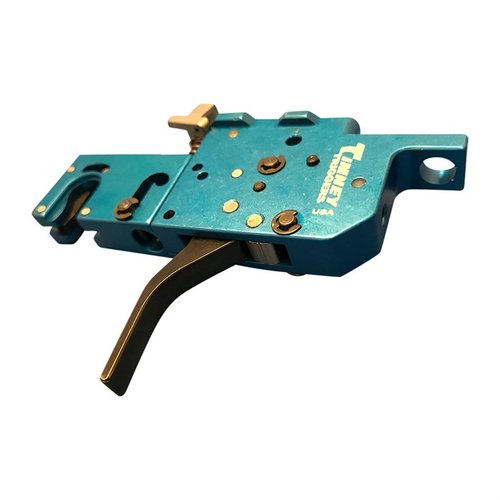 Dwustopniowy spust Timney RPR Rimfire poprawia precyzję strzałów, jest łatwy w montażu, regulowany i wykonany z wytrzymałego aluminium 6061-T6.