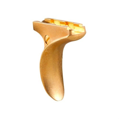 Regulowany spust Beretta USA pasuje do modeli DT10 i DT12, zapewniając precyzyjne ustawienia i komfort podczas strzelania, co poprawia wyniki.