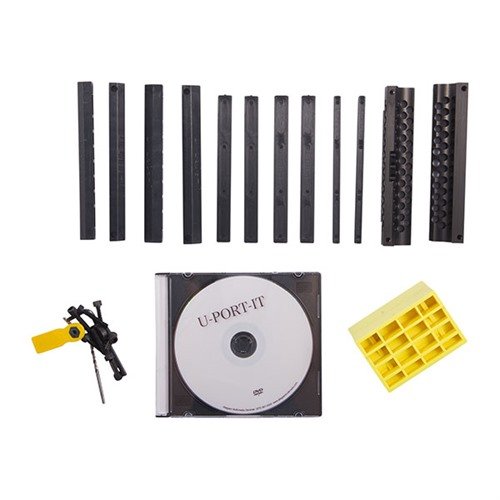 Szybko i łatwo wierć porty redukujące odrzut w każdej strzelbie dzięki uniwersalnemu jigowi, który umożliwia różne wzory portowania.