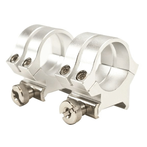 QUAD LOCK RINGS od WEAVER zapewniają podwójną moc trzymania dzięki dwóm kapslom na bazę, a ich aluminiowa konstrukcja minimalizuje wagę.