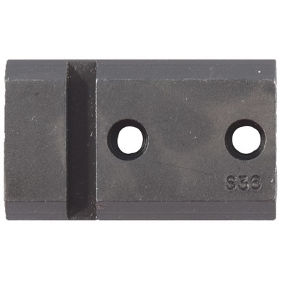 Solidne stalowe podstawy S36 Grand Slam zapewniają wszechstronność montażu celowników na różnych karabinach i pistoletach myśliwskich.