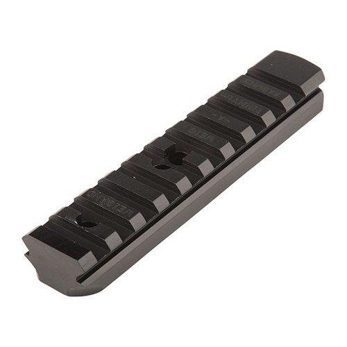 Mocowanie Drill & Tap do Ruger® Redhawk®, Blackhawk® i GP100® umożliwia montaż celownika na górnym pasku, akceptuje pierścienie w stylu Weaver.