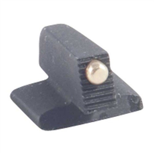 Niski profil celownika przedniego z wysokowidocznym złotym koralikem poprawia celność i szybką akwizycję celu, idealny w różnych warunkach oświetleniowych.