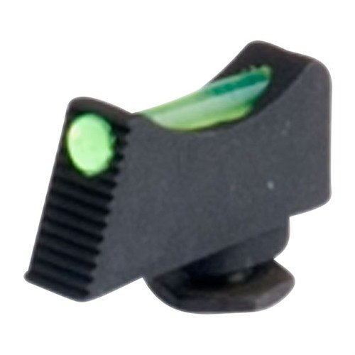 Vickers Elite Snag Free Fiber Optic Front Sights do Glock® oferują zielony lub czerwony włókno optyczne, wysokość .245