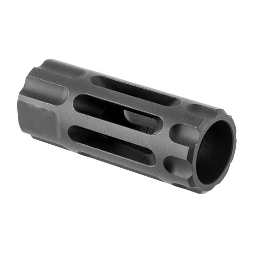 Muzzle Brake Q-Comp Wilson Combat minimalizuje odrzut, eliminuje mocny wybuch i błysk, zapewniając doskonałą kontrolę w szybkim strzelaniu.