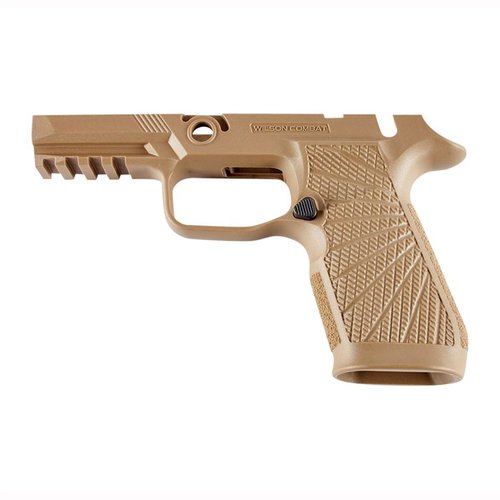 Zmodernizuj swój SIG-SAUER P320 dzięki grip modułowi Wilson Combat WCP320, który zapewnia lepszą kontrolę, mniejsze odrzuty i ergonomiczny design.