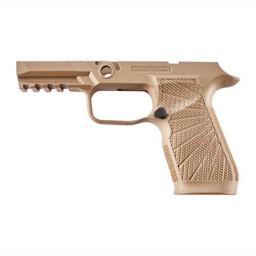 Ulepsz swoje strzelanie z modułem chwytowym Wilson Combat WCP320 do SIG-SAUER P320, zapewniającym lepszą kontrolę, mniejszy odrzut i ergonomiczny design.