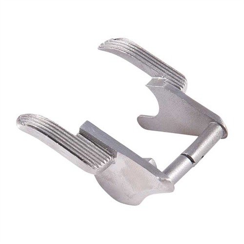 Elegancka, wydłużona, ambidextrous thumb safety do 1911, ułatwia obsługę dla obu rąk, idealna do precyzyjnego dopasowania przez rusznikarzy.