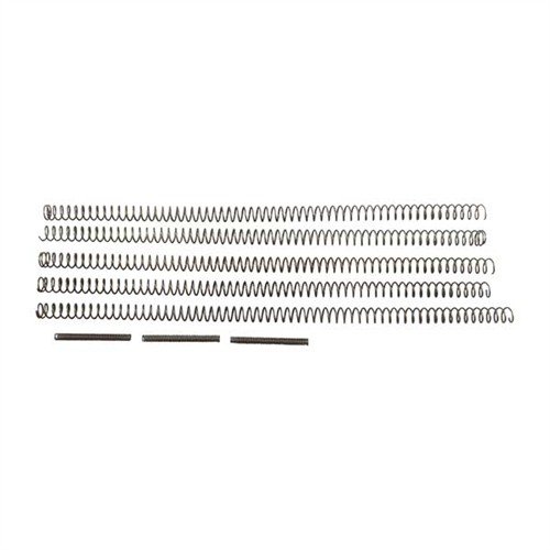 Sprężyny Wolff do 1911 Auto .45, .38 Super i 9mm to najwyższej jakości, niezawodne rozwiązania, w tym 5 sprężyn odrzutowych i 3 sprężyny z dodatkową mocą.