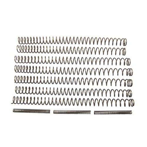 Sprężyny o zmiennej sile zapewniają lepszą ochronę przed uderzeniami, spójną pracę i łatwiejsze ładowanie, a pakiet kalibracyjny zawiera 7 różnych sprężyn.