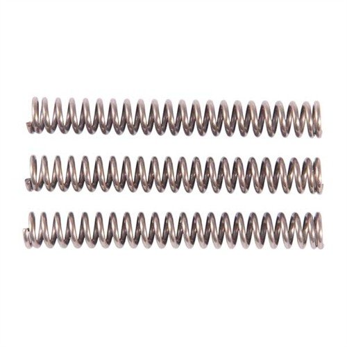 Sprężyny spustowe WOLFF 1911, 20 lb, w zestawie 3-sztukowym, umożliwiają precyzyjne dostosowanie siły spustu dla strzelców sportowych i indywidualnych preferencji.