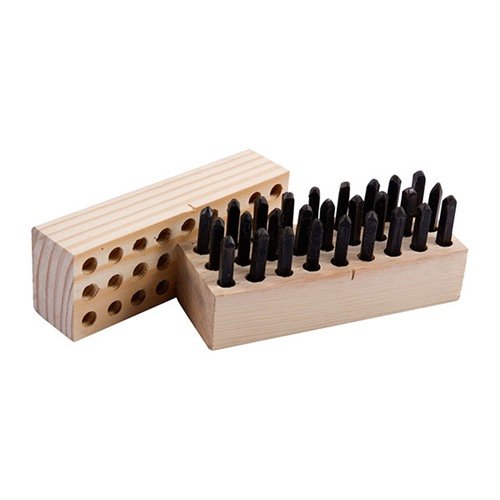 Zestaw stalowych stemplów 1/16